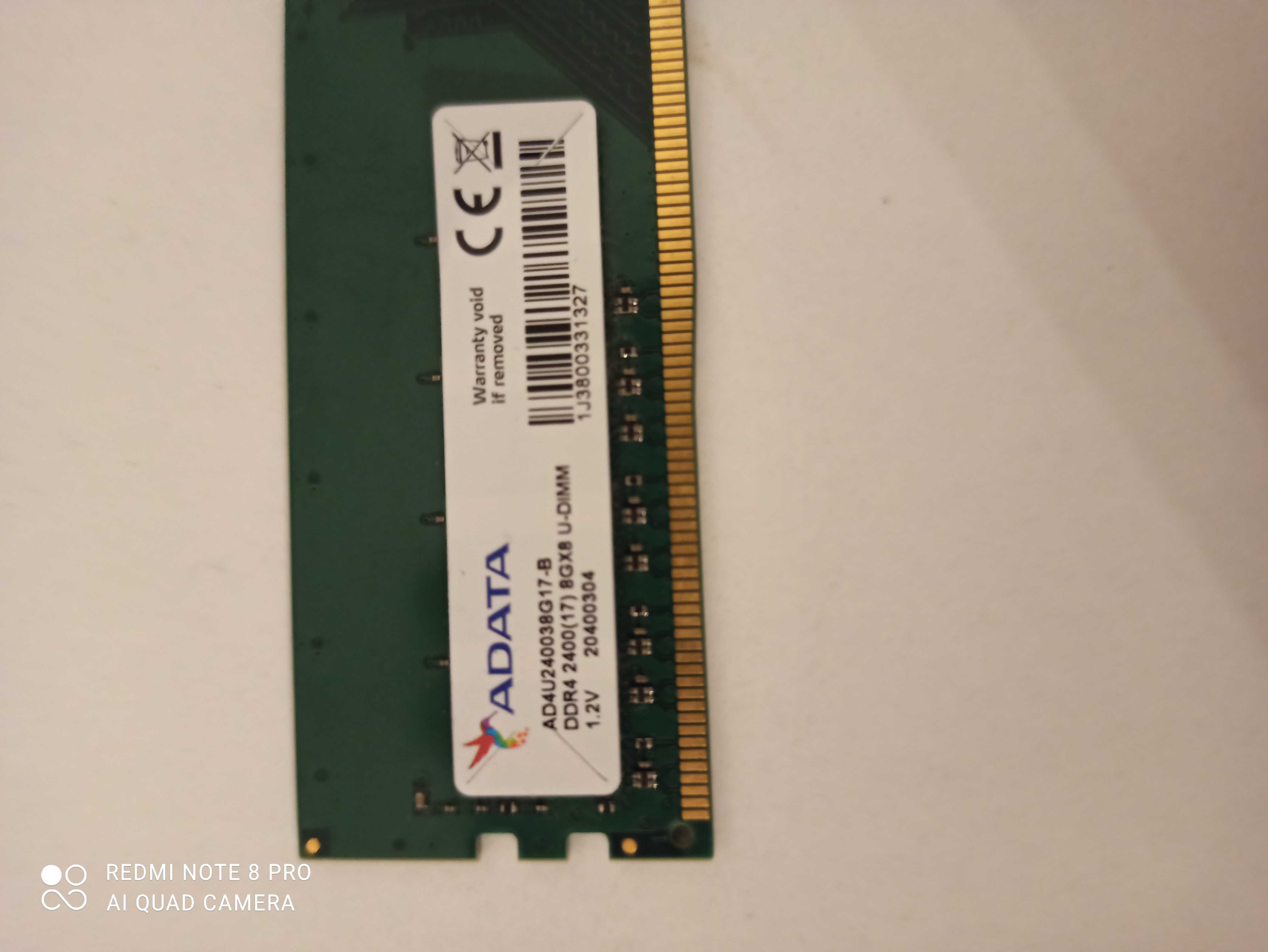 Memorie RAM pentru calculator de 8GB Adata