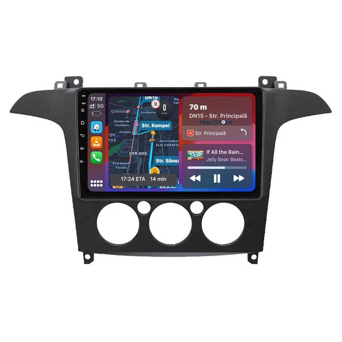 Navigatie Dedicata Ford S-Max (2006 - 2015), 9Inch, BT, WiFi, Carplay
