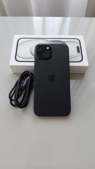 *** ТОП *** iPhone 15 *** 256 Black Гаранция 97% Батерия