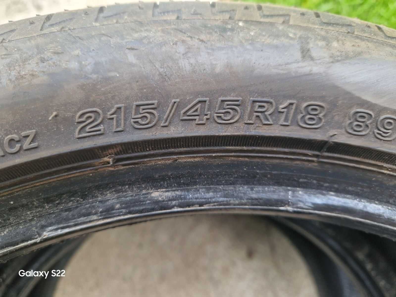 Гуми 215/45/18 бриджестон