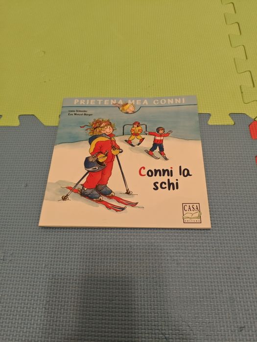 Carti pentru copii - Marea aventura a lui Bobita si Conni la schi