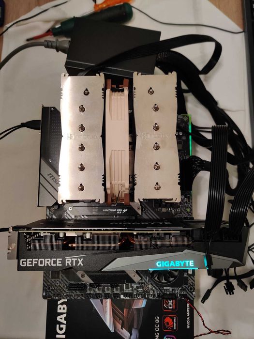 Комбо Ryzen 5800X + MSI X570 + Noctua