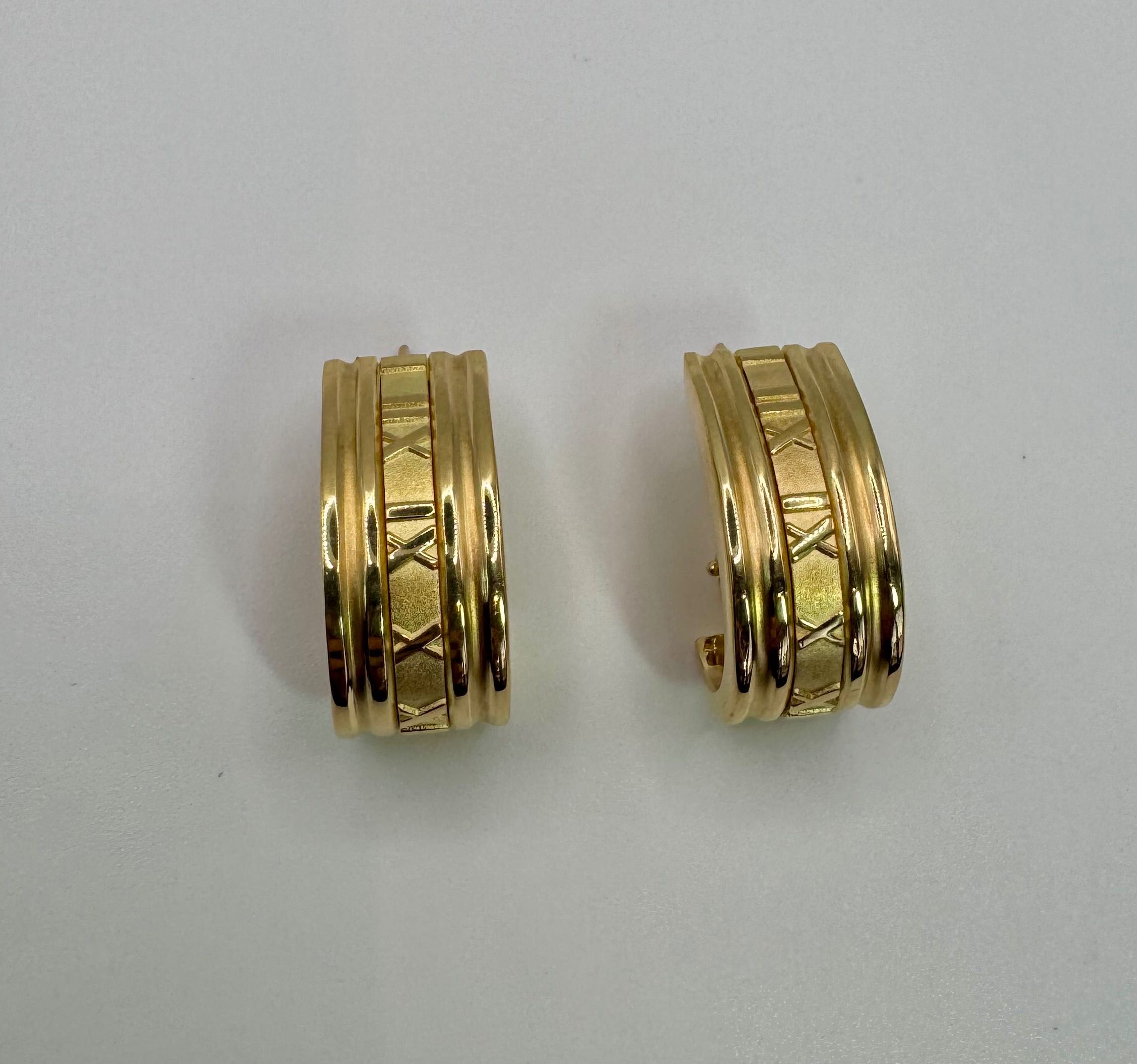 Tiffany & Co. обеци Atlas collection