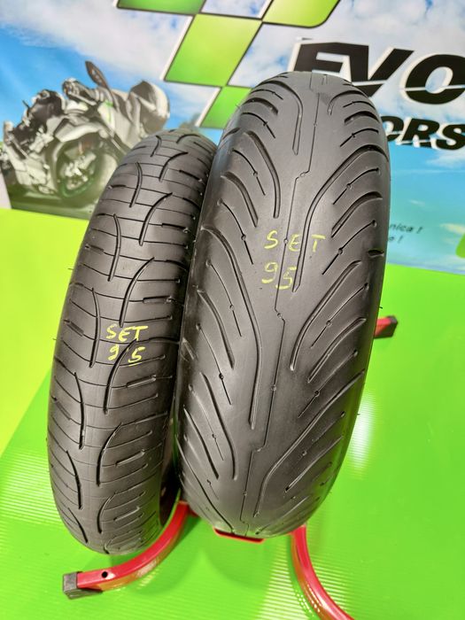 Set Anvelope Moto 120 70 17 si 180 55 17 Michelin 2020 Road 4 Set95