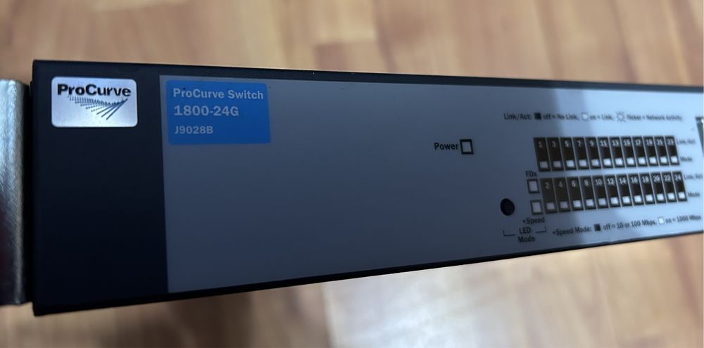 HP ProCurve Switch 1800-24G J9028B Gigabit