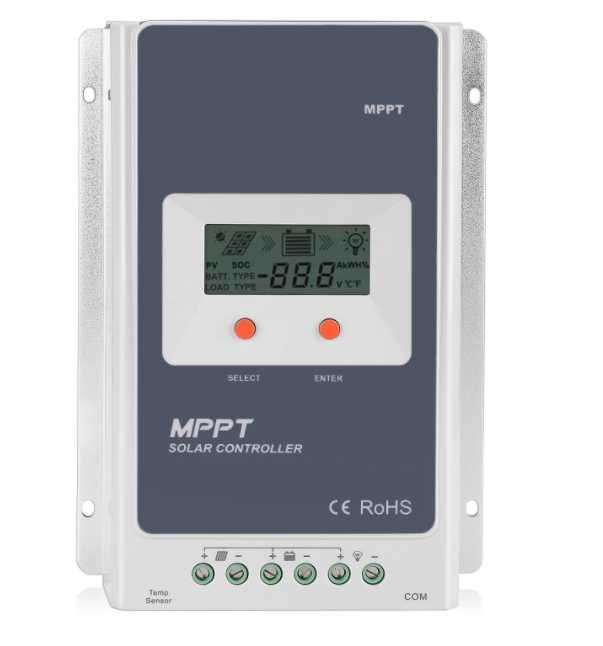 Kit fotovoltaic rulota/cabana 360 W pe 12 V cu invertor 8000 W