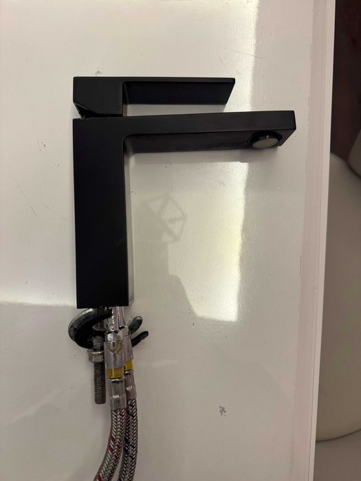 Смесител за баня - мивка Qadra Black - Palazzani