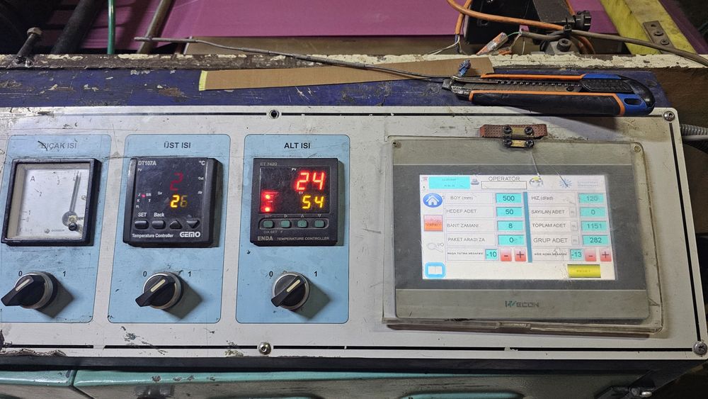 Sudeza pungi. Saci . Ful automata