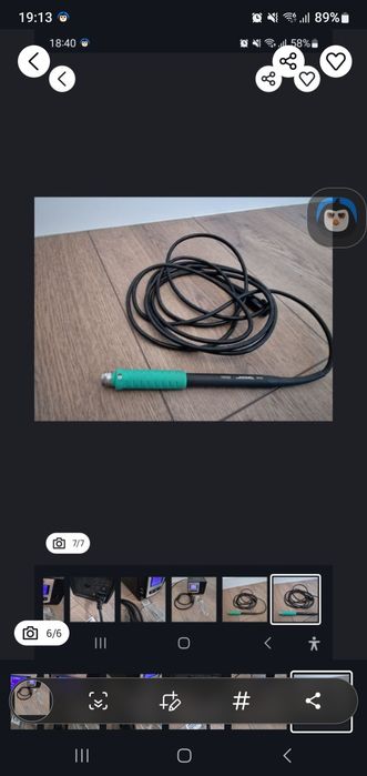 De vânzare: Stație de lipit profesională JBC HD + Mâner T470-S + Vârf