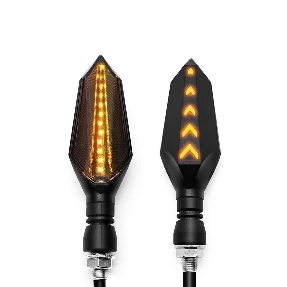 Set 2 semnalizatoare secventiale LED pentru scuter, motociclete