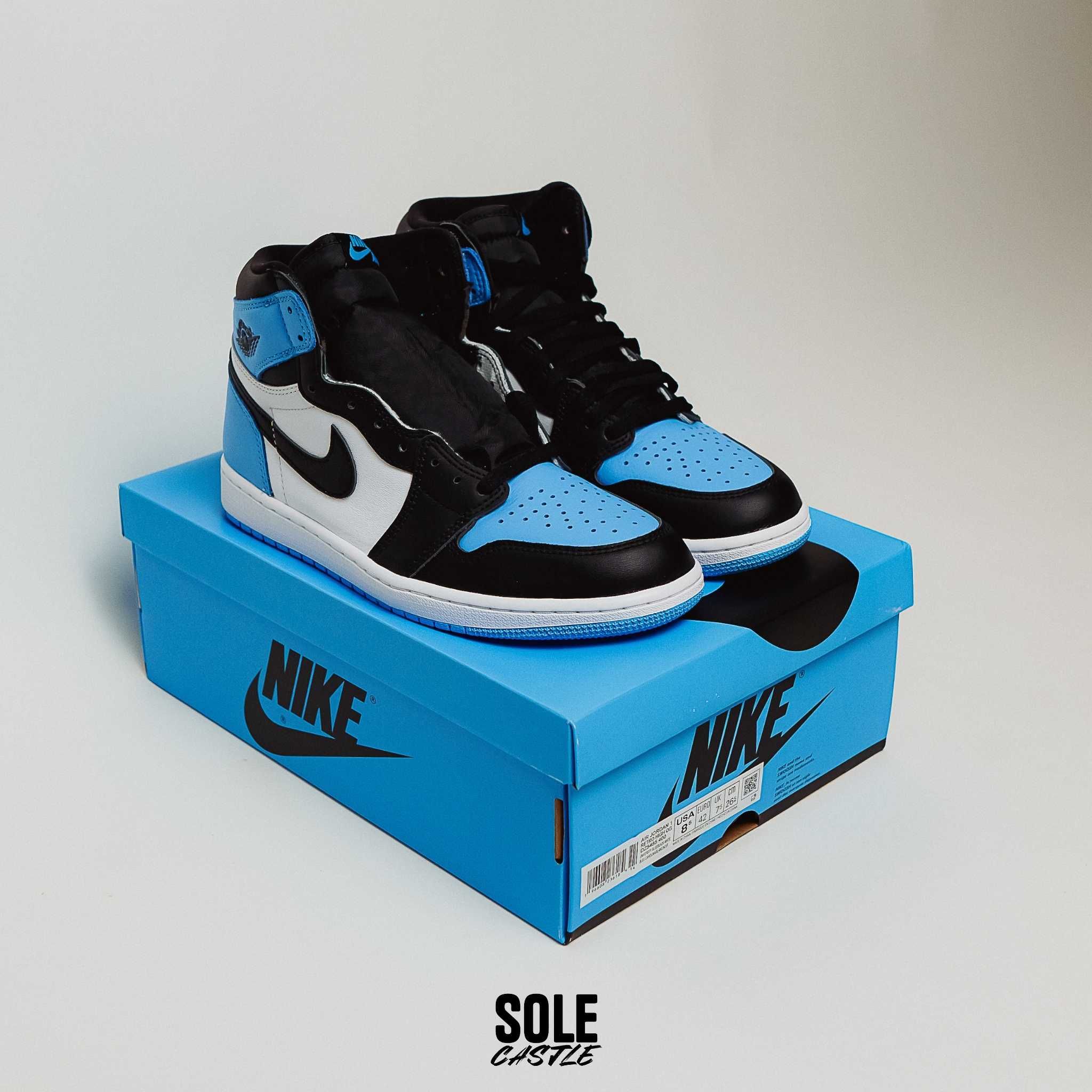 Nike Air Jordan 1 High OG "UNC Toe" (nu yeezy, jordan puma)