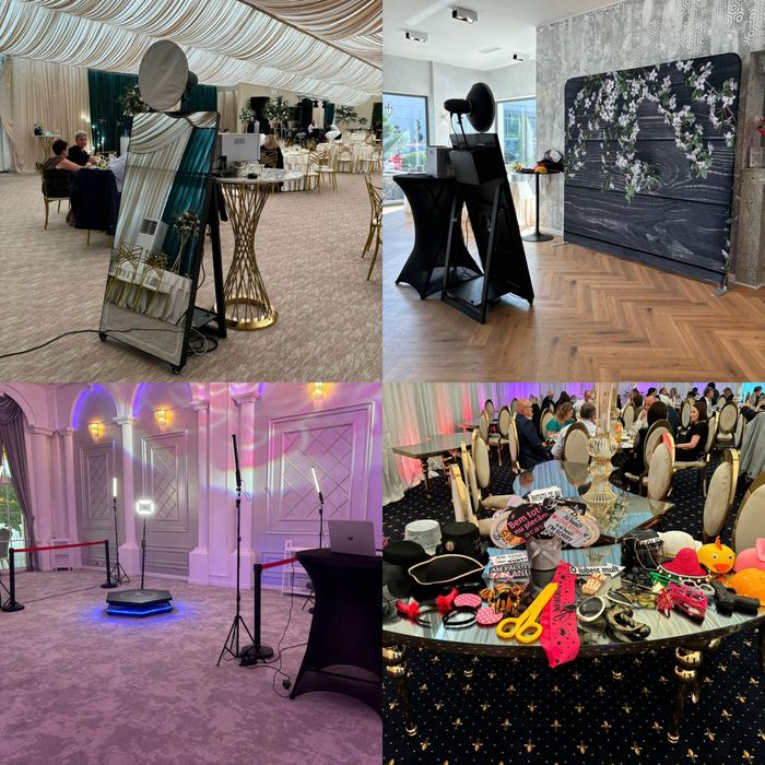 Ofer servicii oglinda magica/photobooth/platforma video 360/fum greu