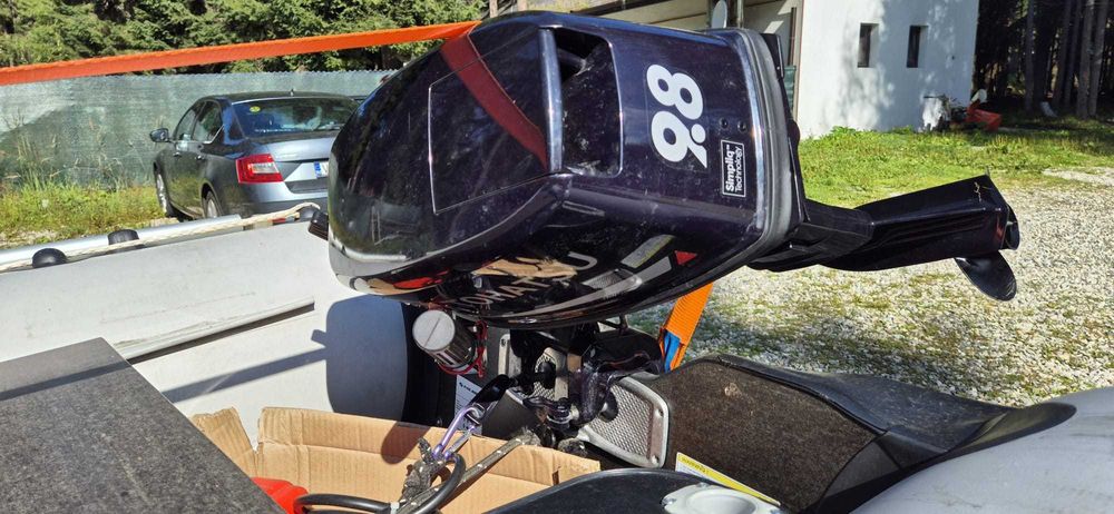 Vand motor barca Tohatsu 9.8cp 2 timpi si barca Kolibri KM300D