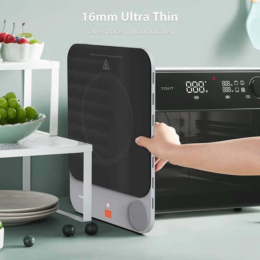 Ултра тънък Мощен 2100W индукционен Котлон
