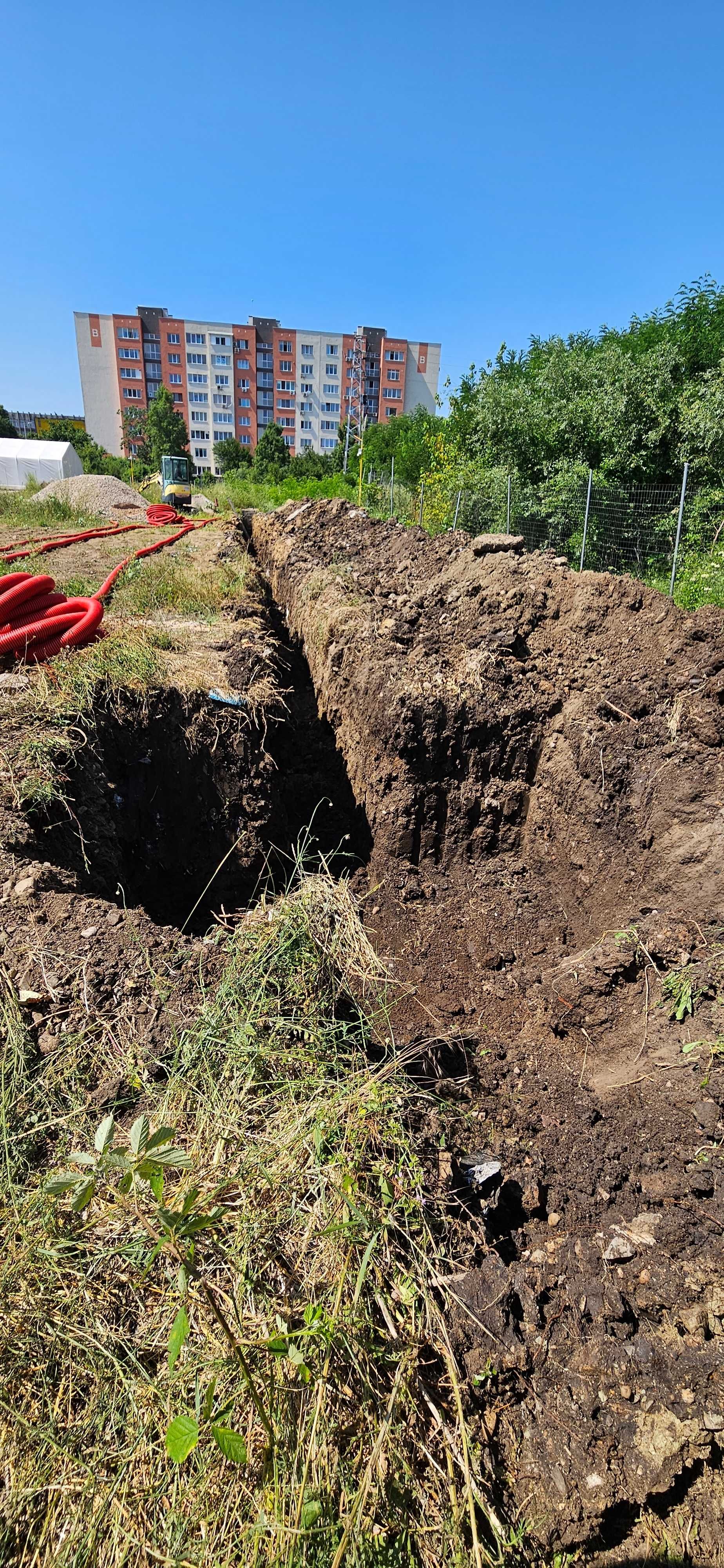 ВиК ремонти, услуги с багери, валяк,мини челни товарачи