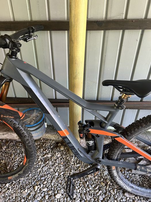 bicicleta cube stereo 150 c68 full kashima carbon