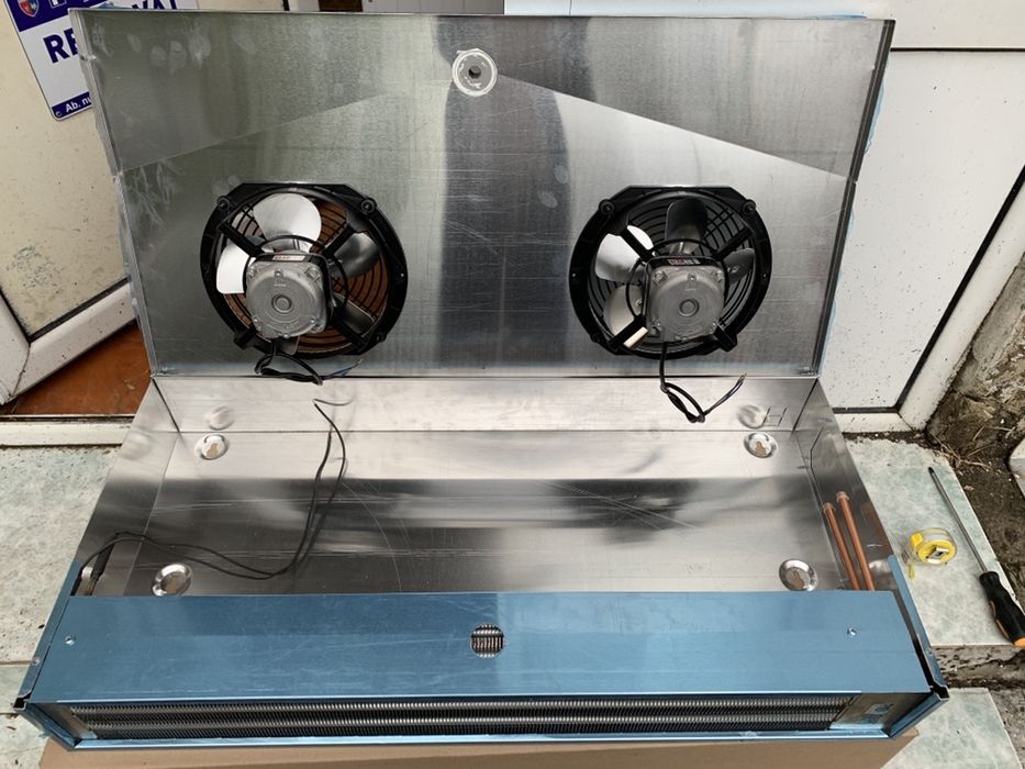 Suflanta vaporizator cu 2 ventilatoare 1kw camera frig factura noua