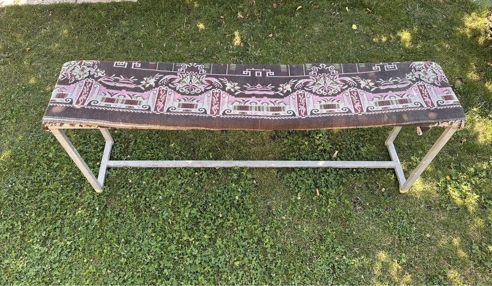 Masa + Bancuta Gradina (Cadru Fier)