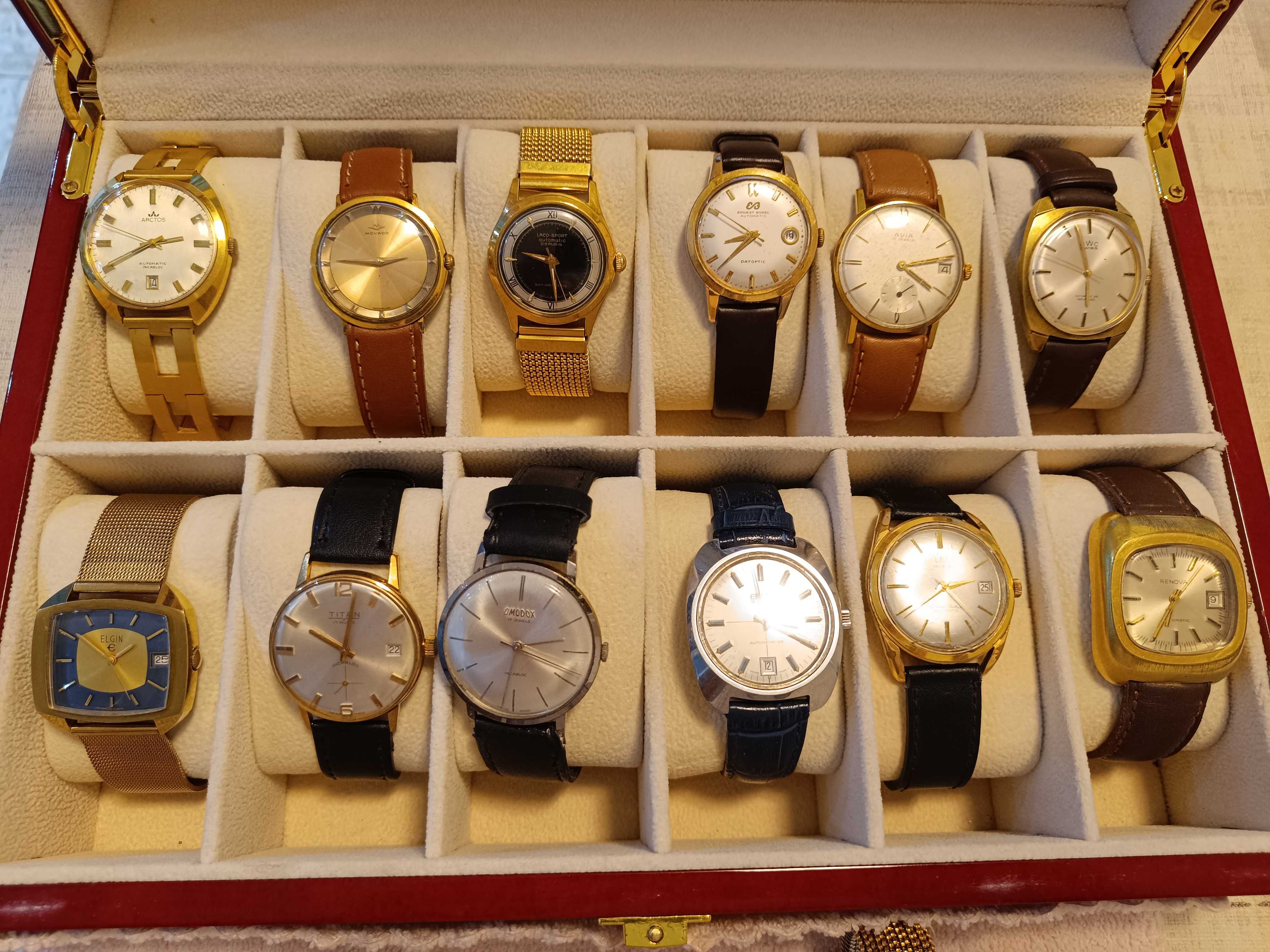 Movado ,laco,arctos,ernest borel,avia,bwc,elgin,titan,lip,renova, и др