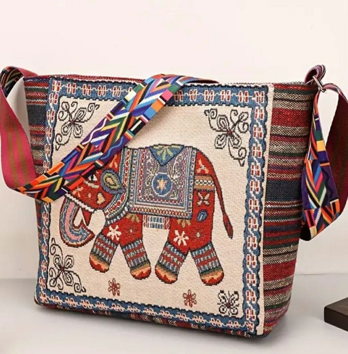 Geanta retro etno noua