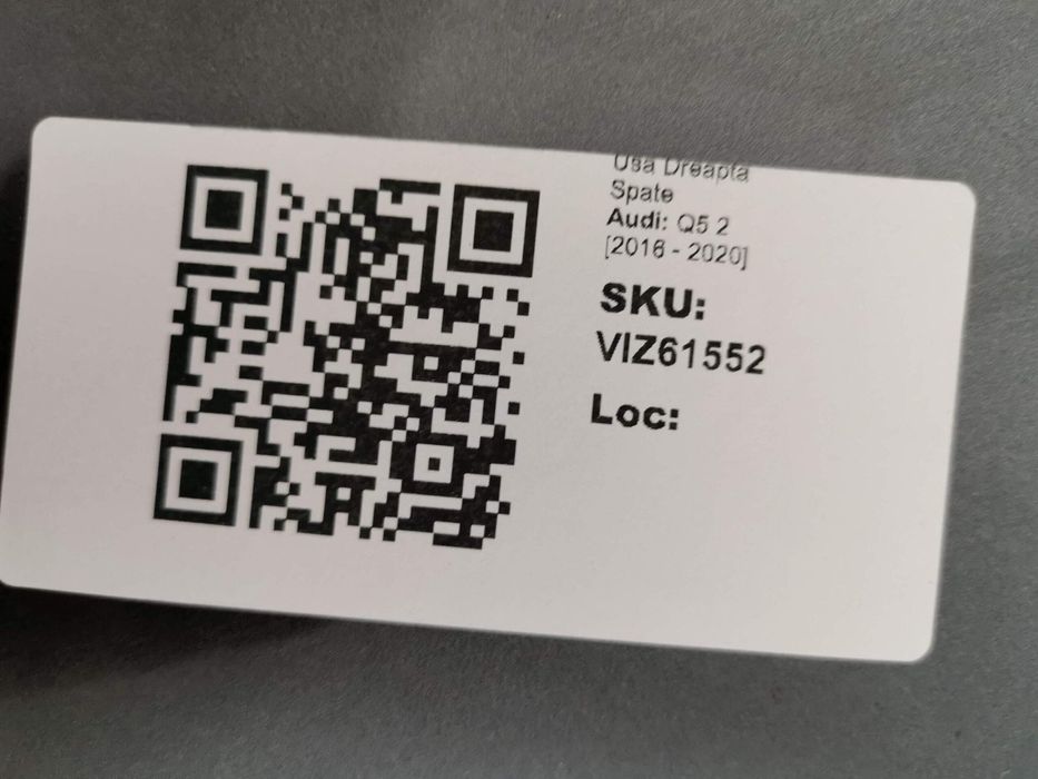 Дясна задна врата Ауди Q5 / Audi Q5 [ - ] В добро състояние