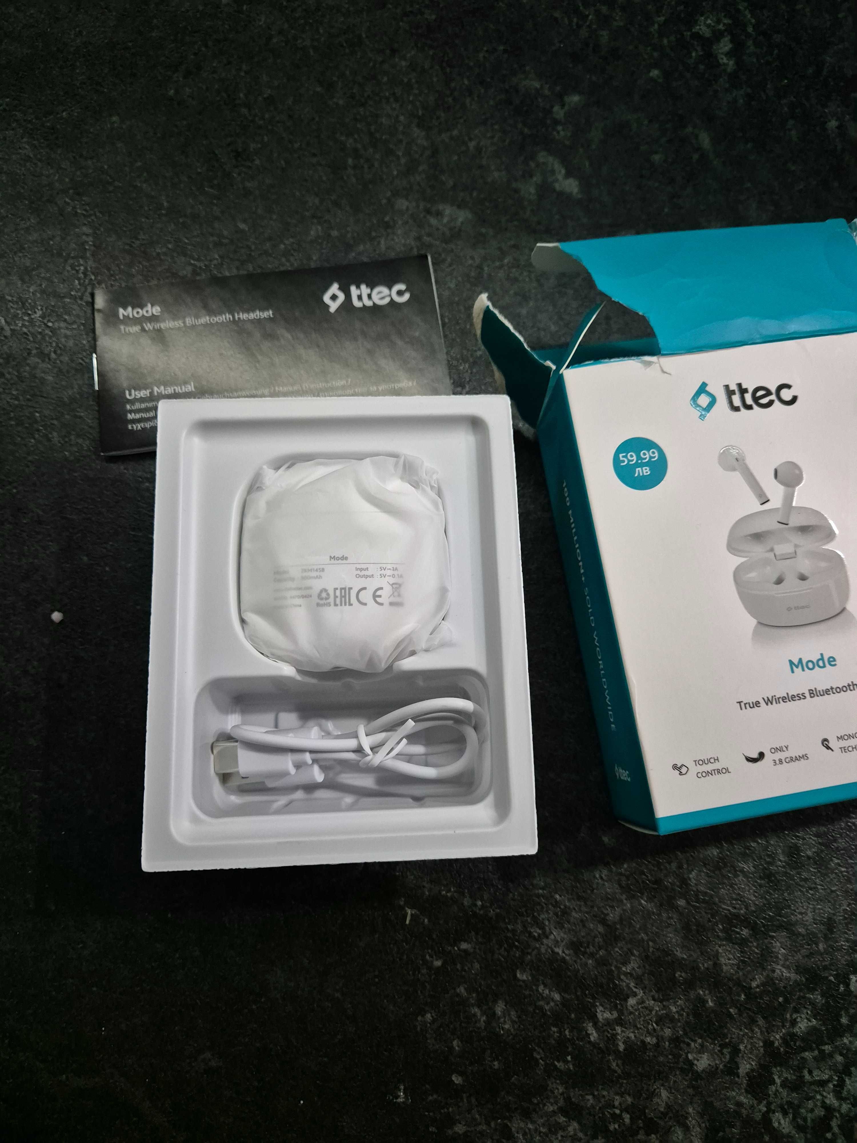 Безжични Слушалки Ttec