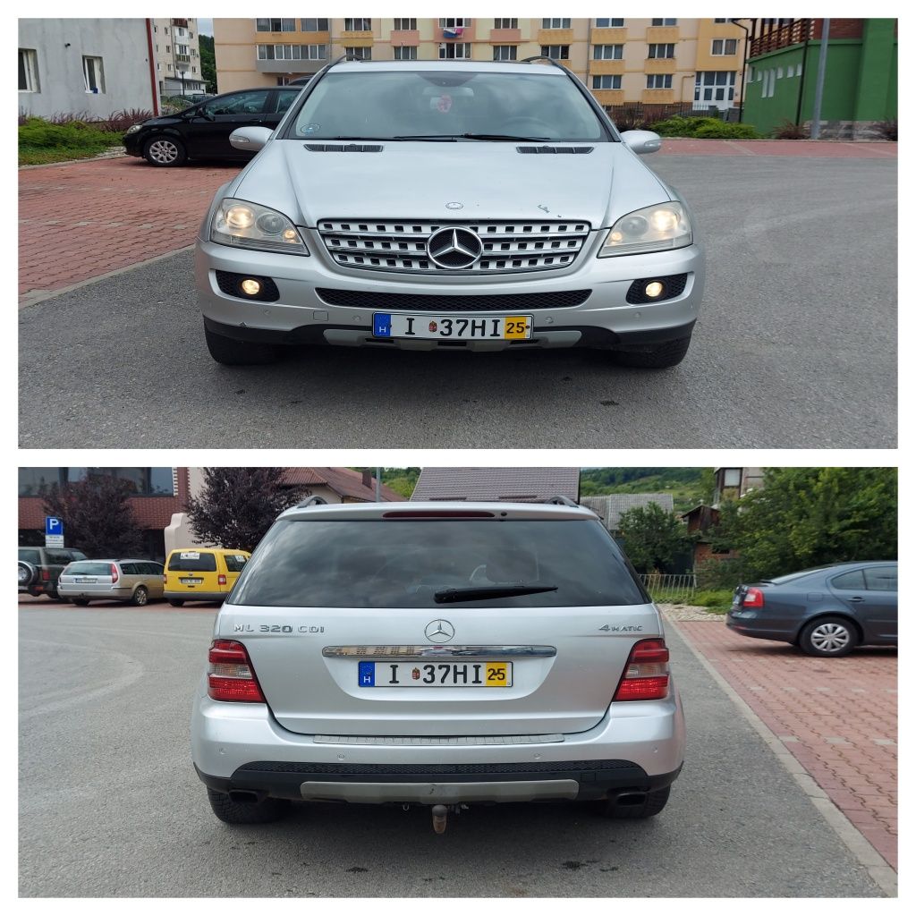 Mercedes ML 320Cdi // 4Matic/224Cp // Autoutilitar // Bi-Xenon // 2007