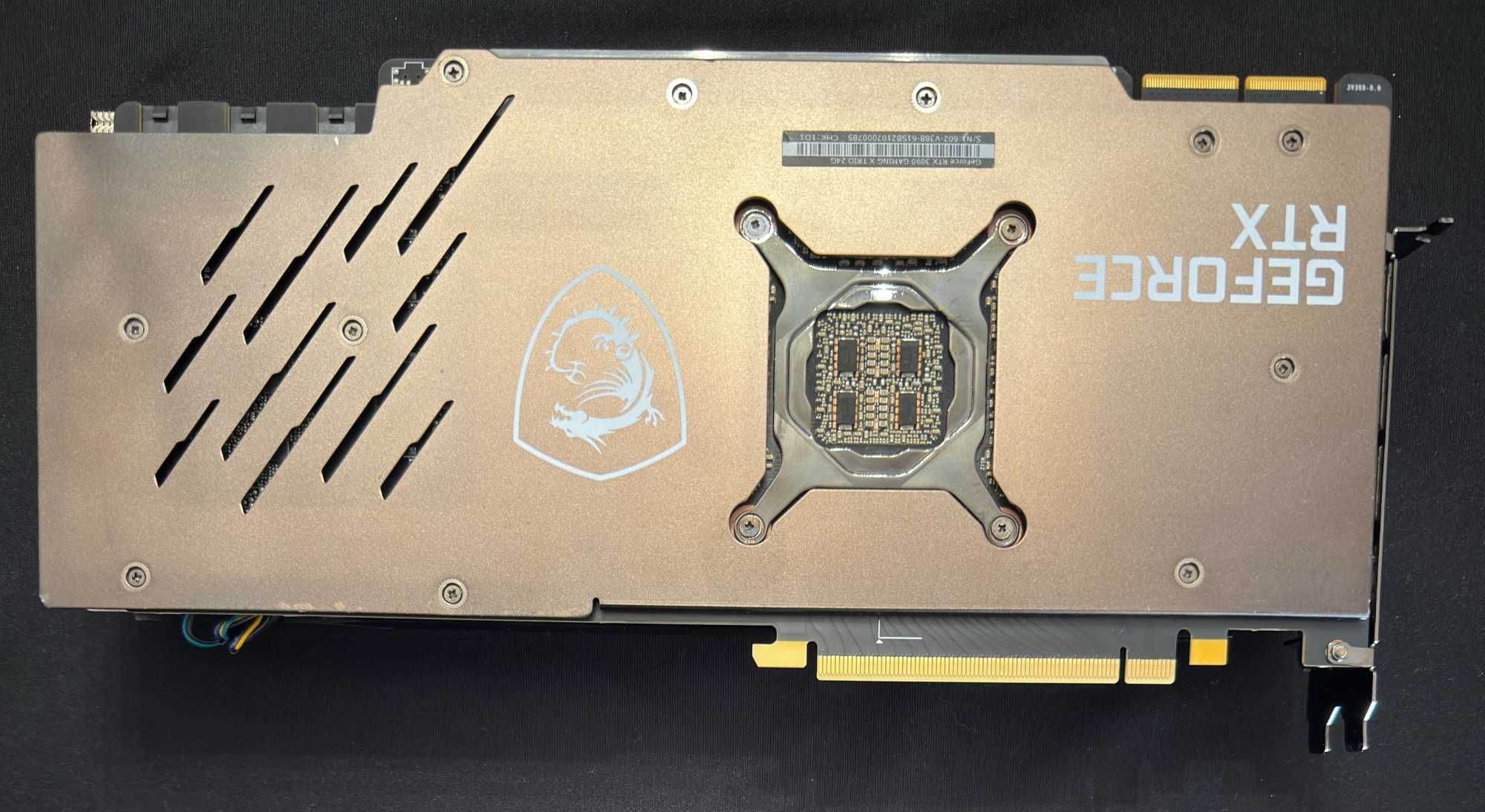 ТОП състояние Видео карта GPU MSI RTX 3090 GAMING X TRIO 24GB GDDRX6