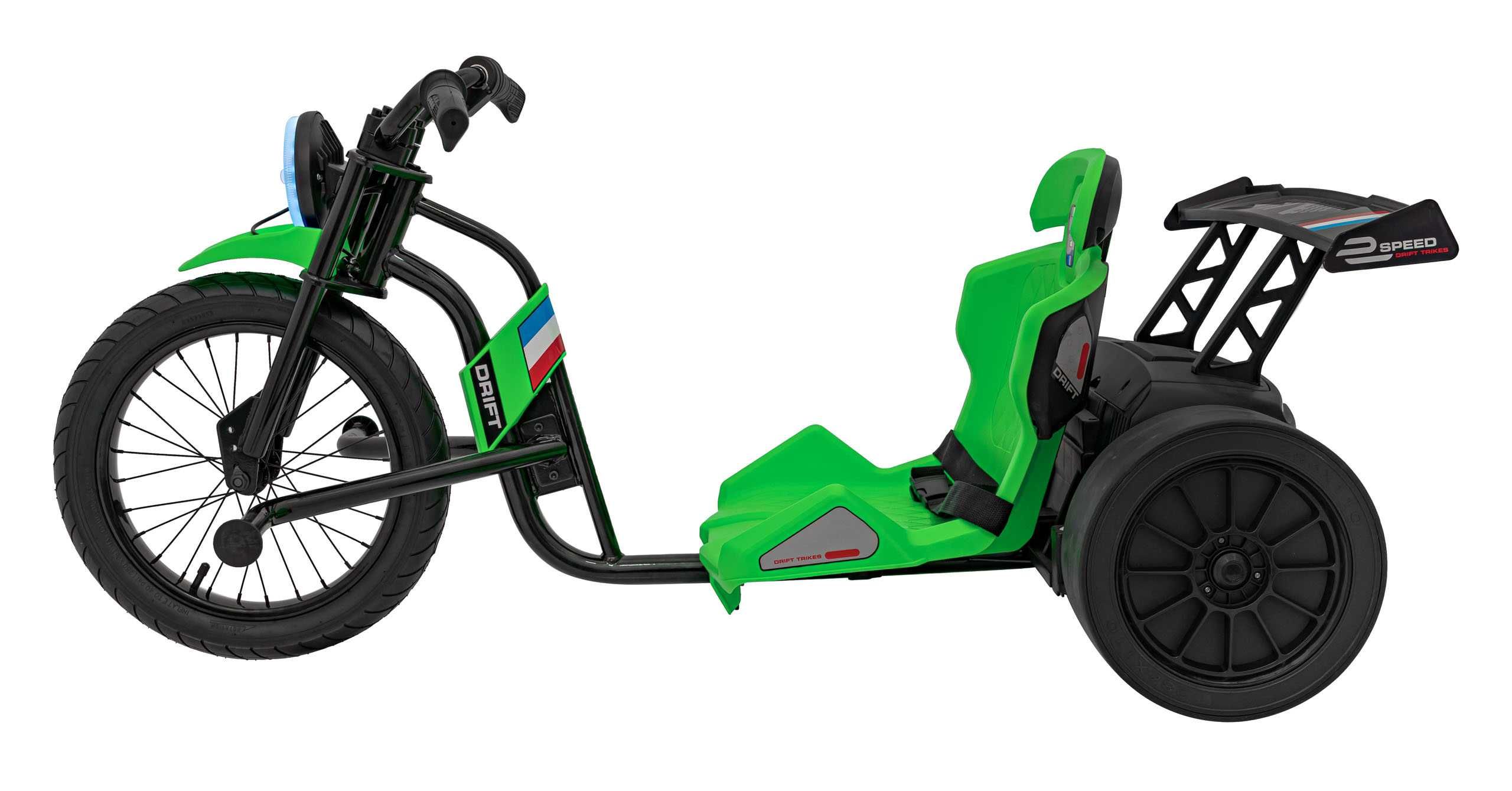 Drift trike electric pt copii Autokids 21 24V (2338) Verde