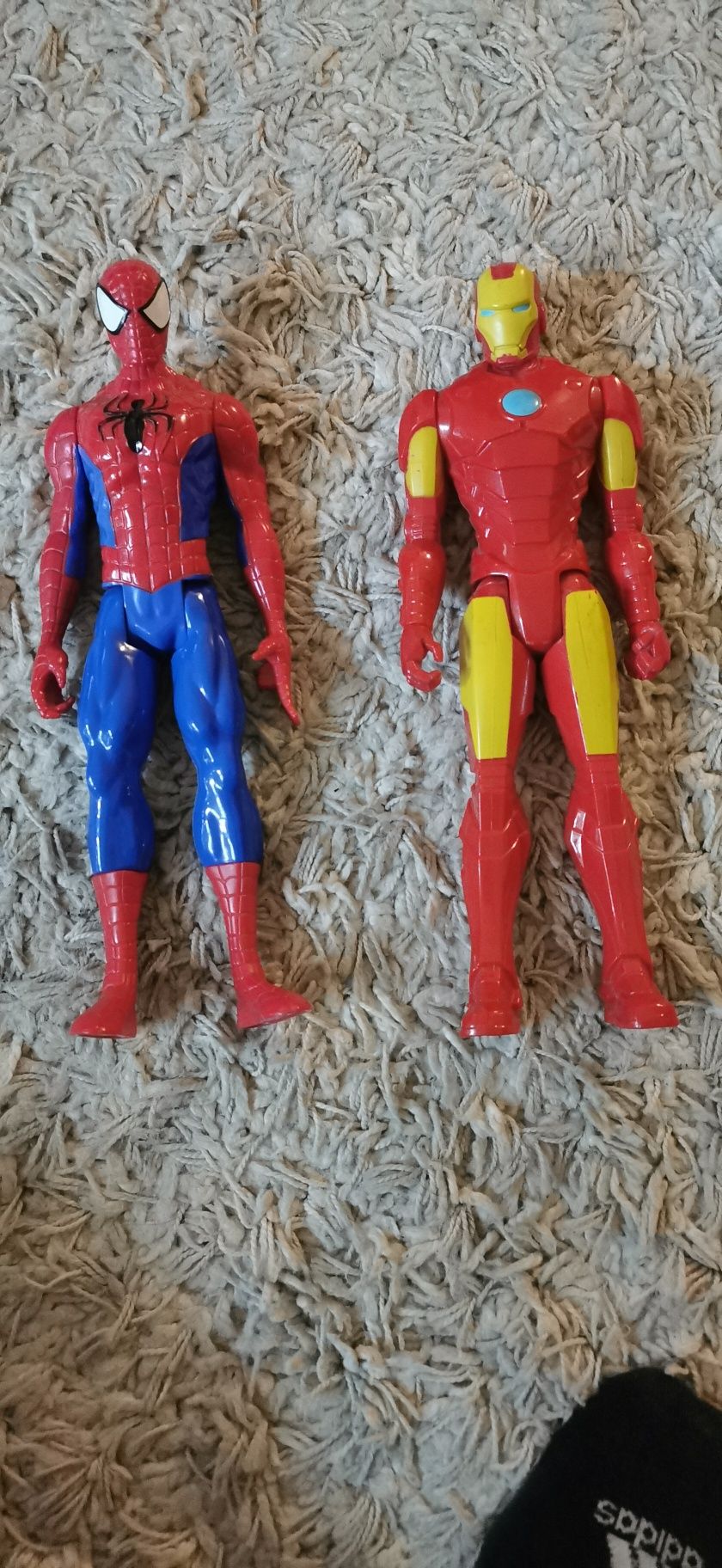 Lot figurine Spiderman și Ironman