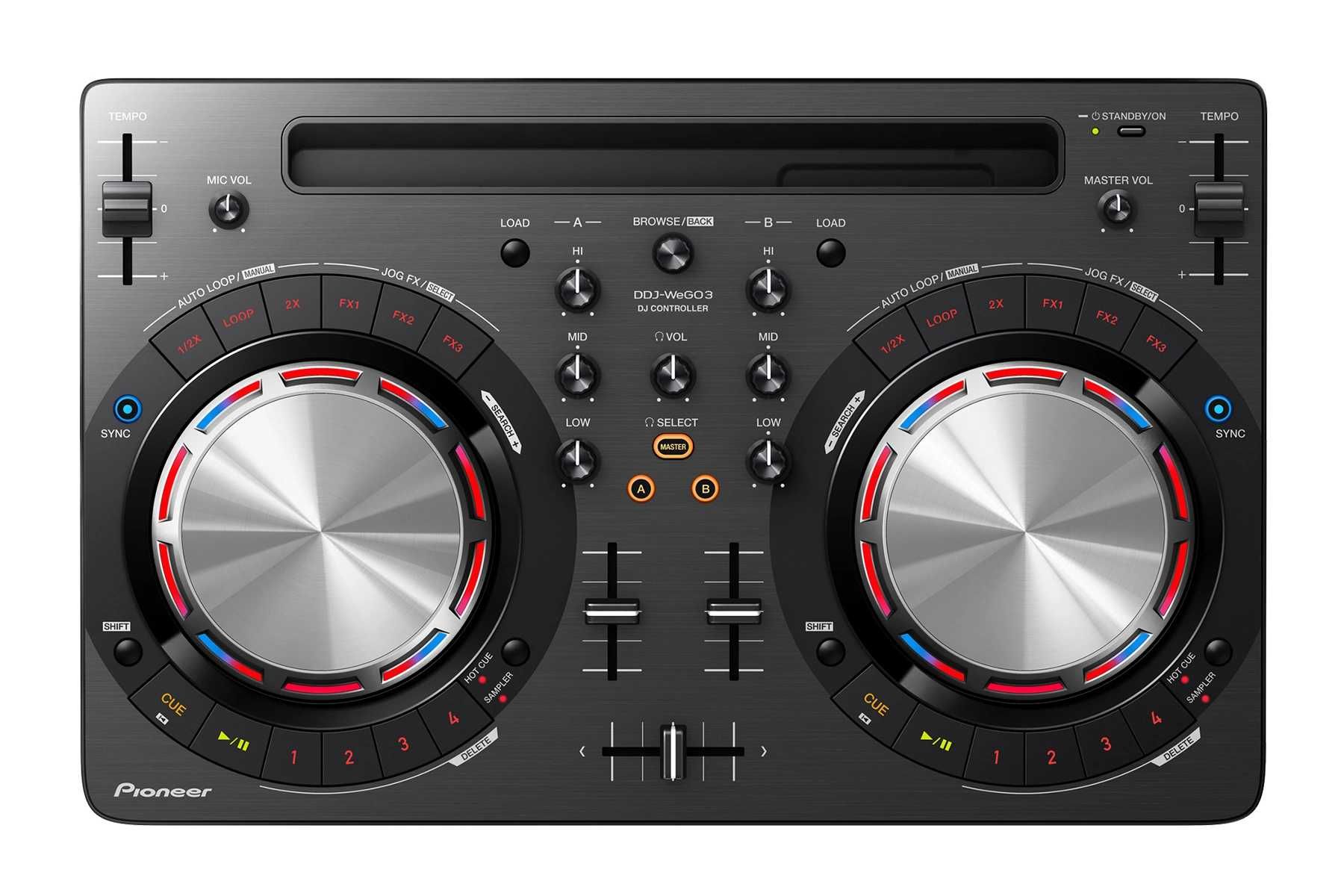 Controller DJ Pioneer DDJ-WeGO3-K - negru