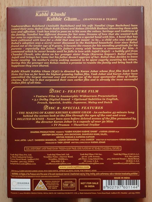 Discuri DVD, originale filme muzica indiana (hindi subtitrare engleza)