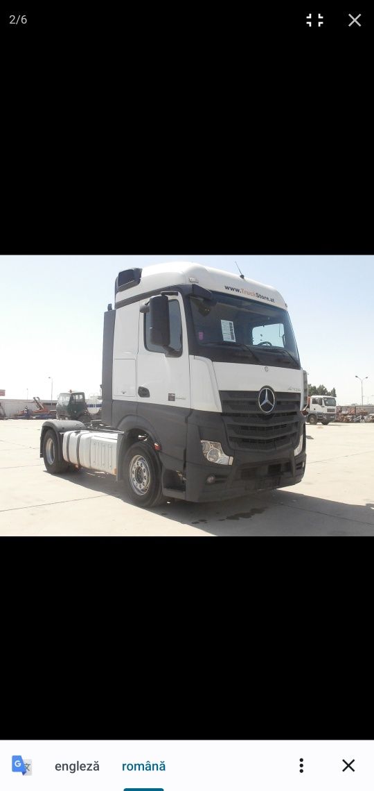 Dezmembrez Mercedes Actros mp4 euro5/6