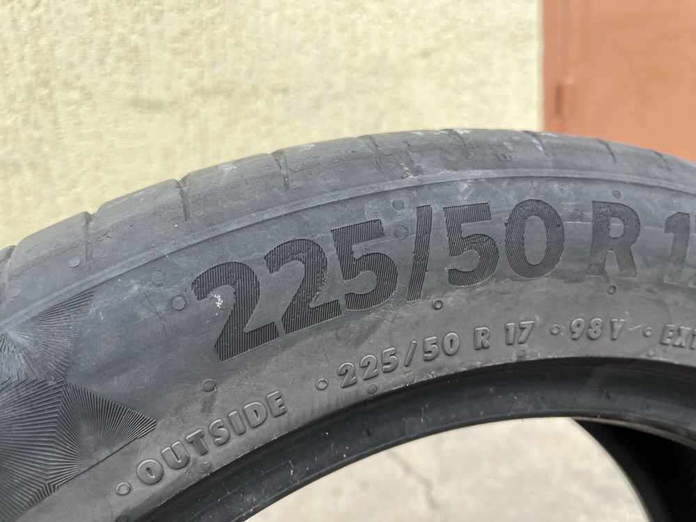 2 броя летни гуми 225/50/17 Continental 6 DOT 4519