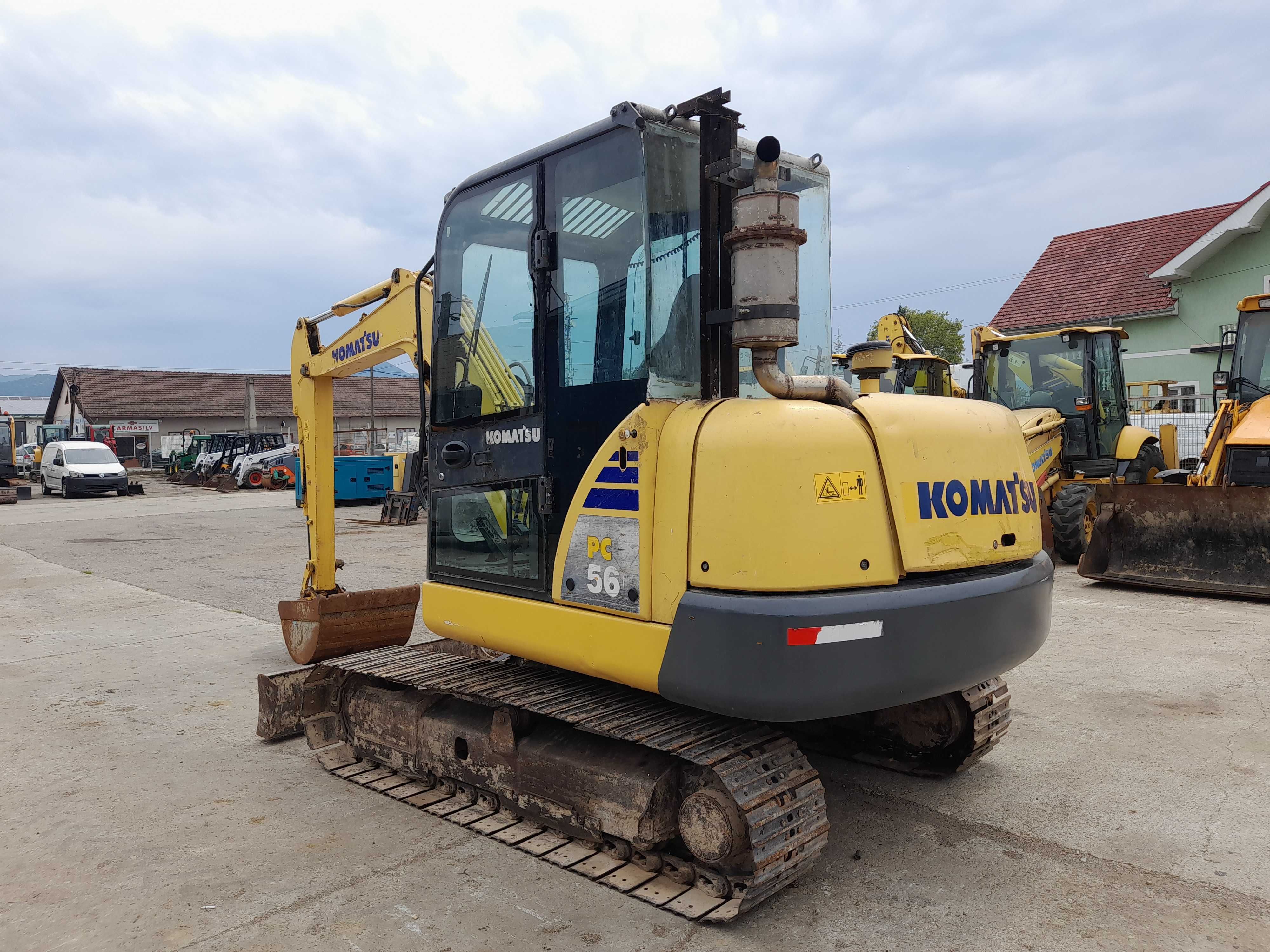 Miniexcavator Komatsu PC56-7 , 2007 , 5 tone stare perfecta