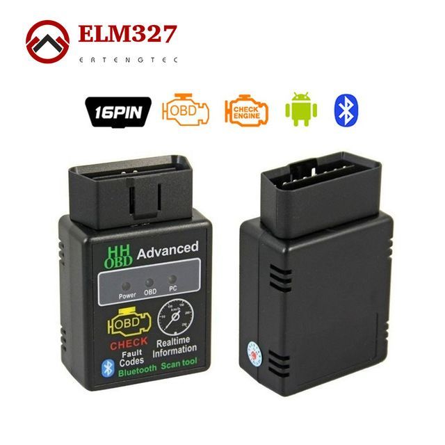 Tester elm327 bluetooth interfata diagnoza auto obd2 smartphone sau pc
