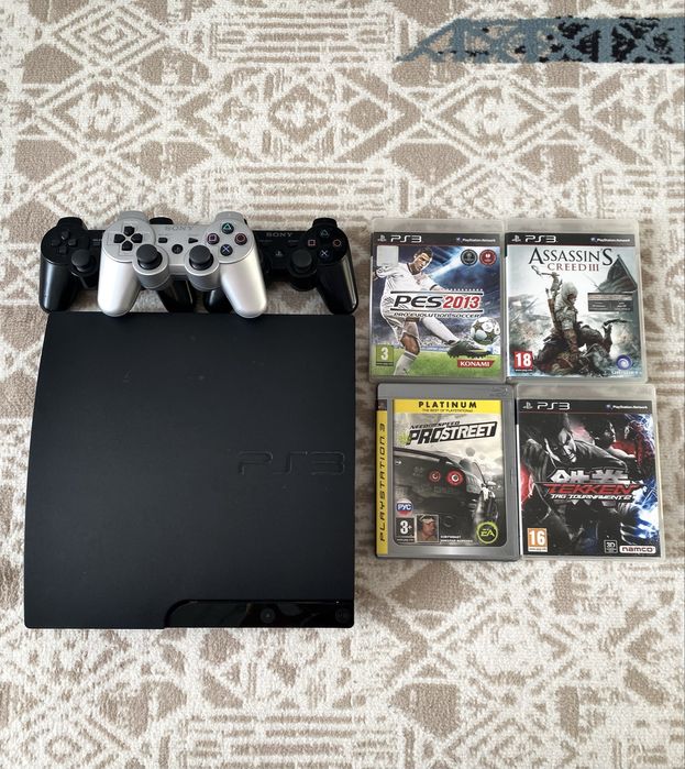 Sony PS3 Slim в Отличном Состоянии | СРОЧНО