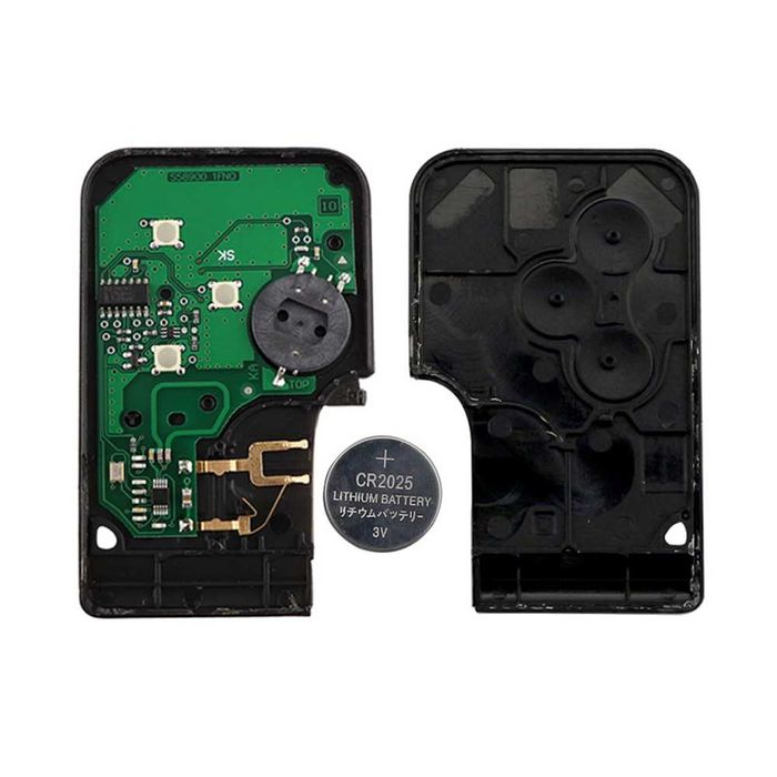 Ключ карта с 3 бутона за Renault (Megane/Scenic) комплект!