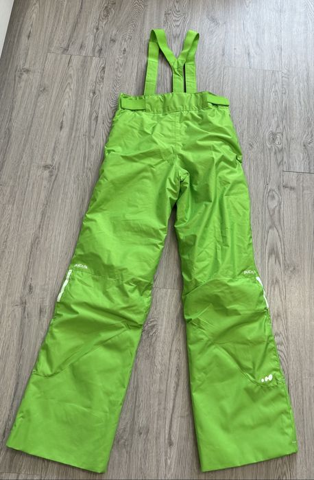 Pantaloni ski copii,verde neon,marimea 164 cm