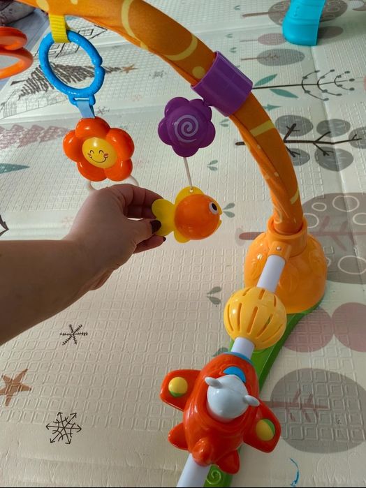 Centru de joacă bebeluși, cu pian, jucărie muzicală, multifuncțională,