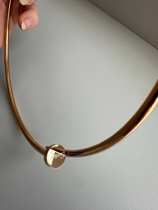 Colier de tip choker/cui Cartier rose