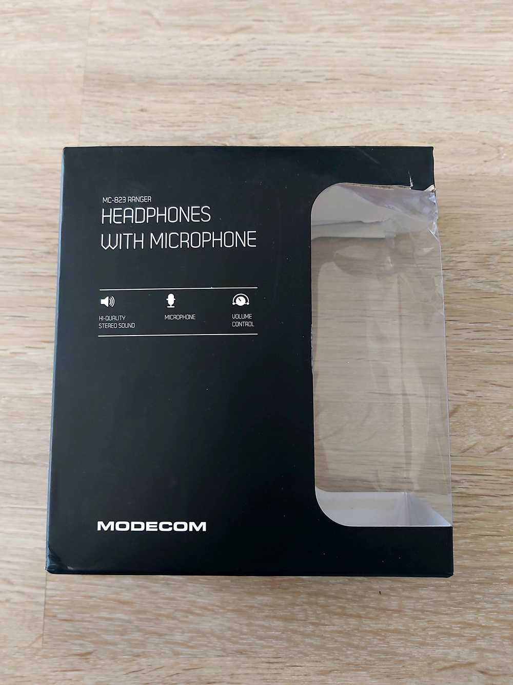 Casti audio cu microfon MODECOM MC-823 RANGER, 3.5 mm