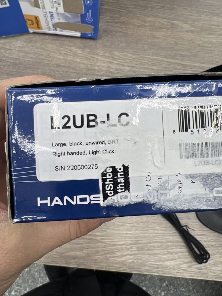 Mouse ergonomic HandShoeMouse L2WB-LC