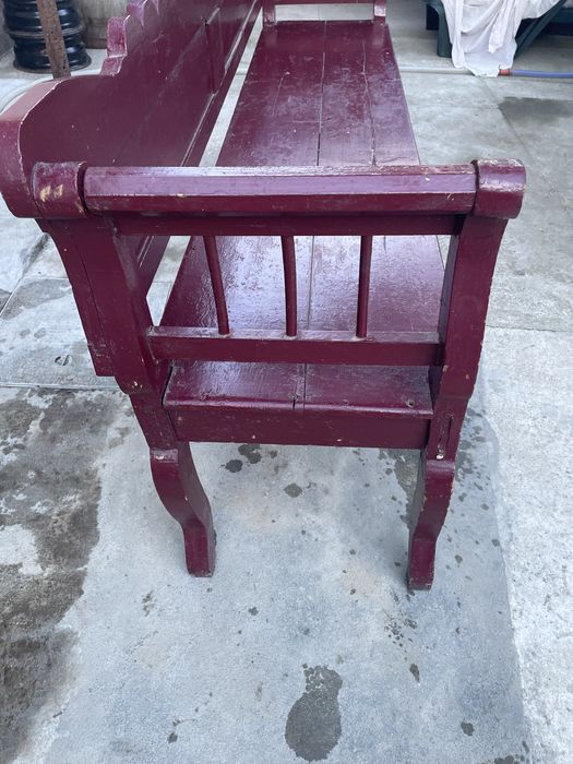 Dulap vechi traditional / Banca lavita rustica