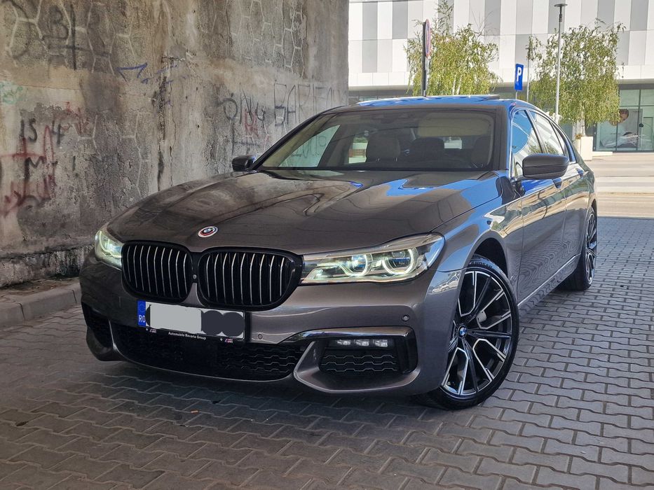 BMW 740Xd M-Pack, 140.000Km 2017,Laser,Parcare,Masaj,Tableta,Bowers