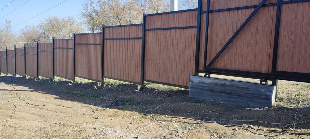 Заборы установим