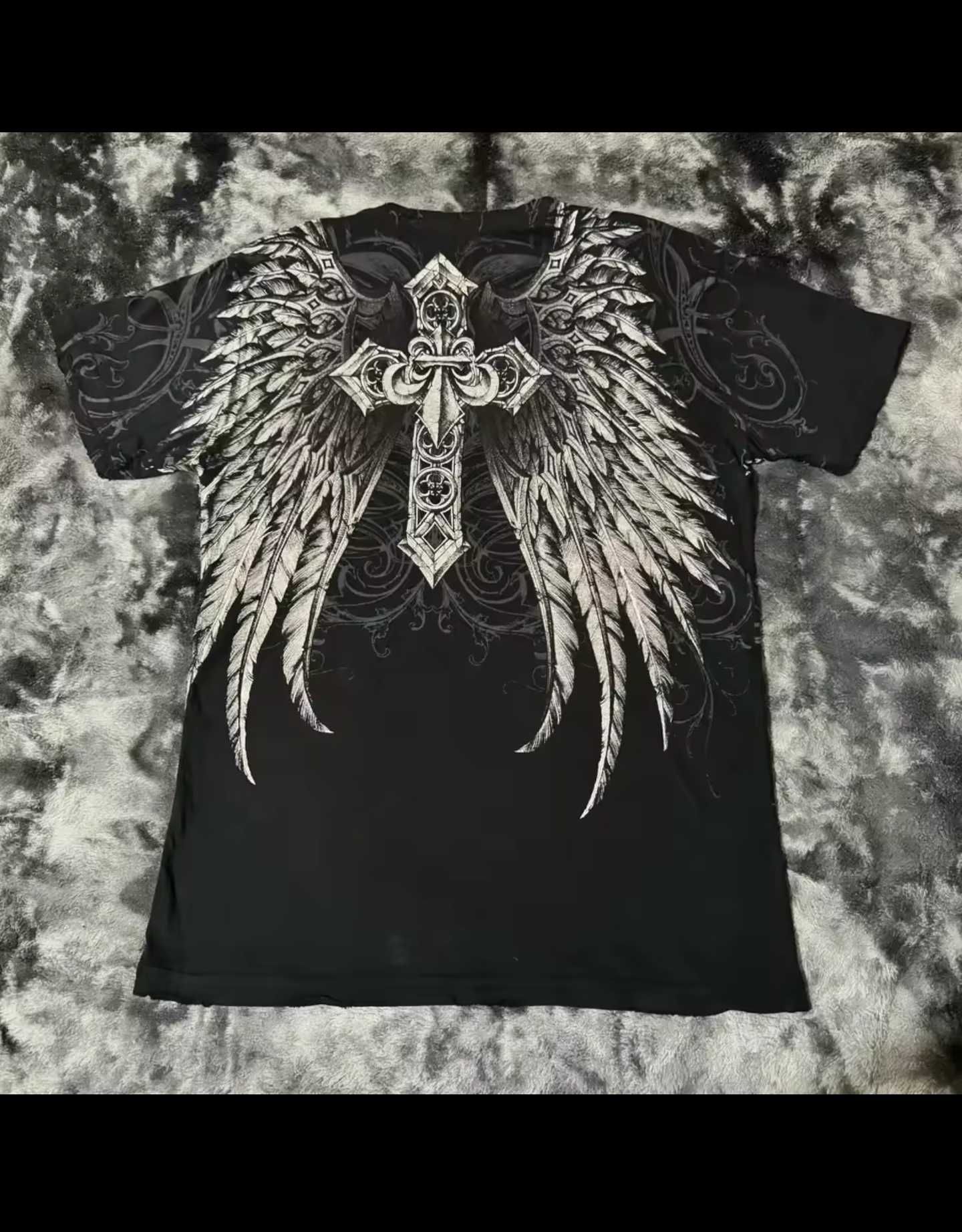 Tricou Affliction y2k goth fashion