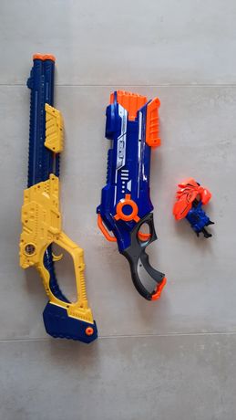 Nerf две пушки и пистолет