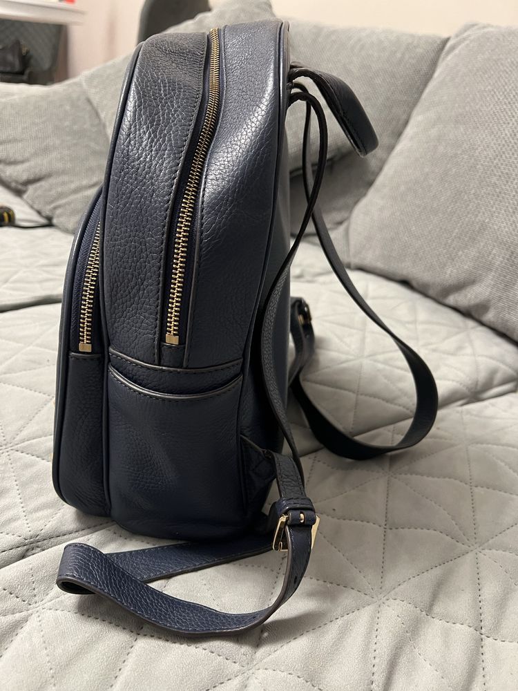 Rucsac Michael Kors bleumarin piele naturala original