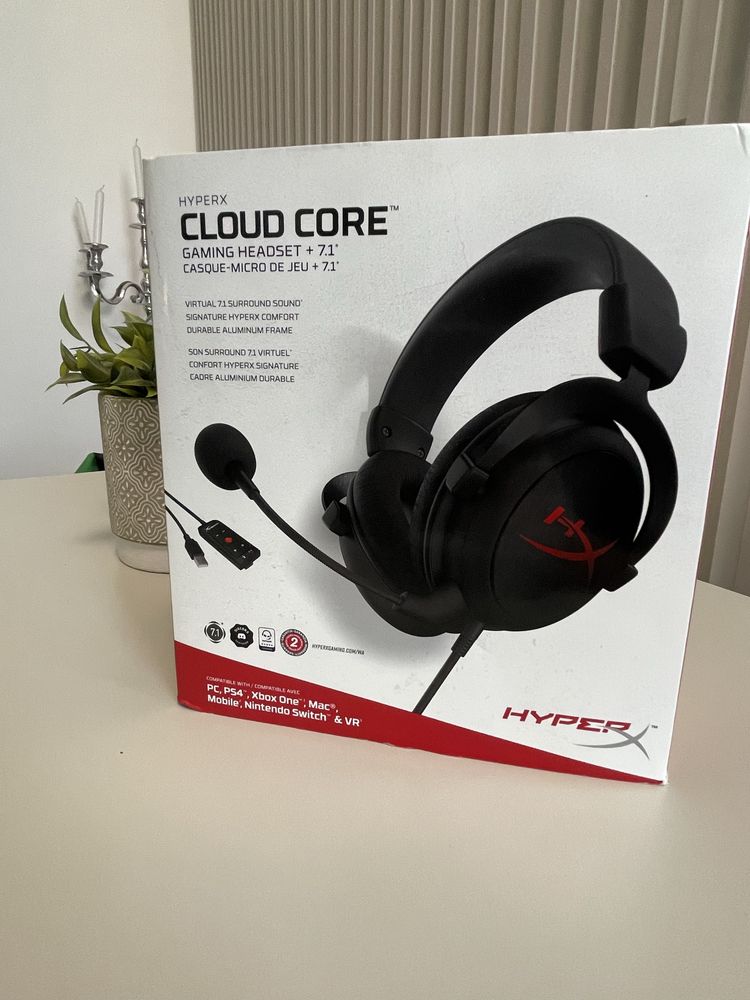 Casti gaming HyperX Cloud Core